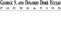 George S. and Dolores Dore Eccles Foundation logo