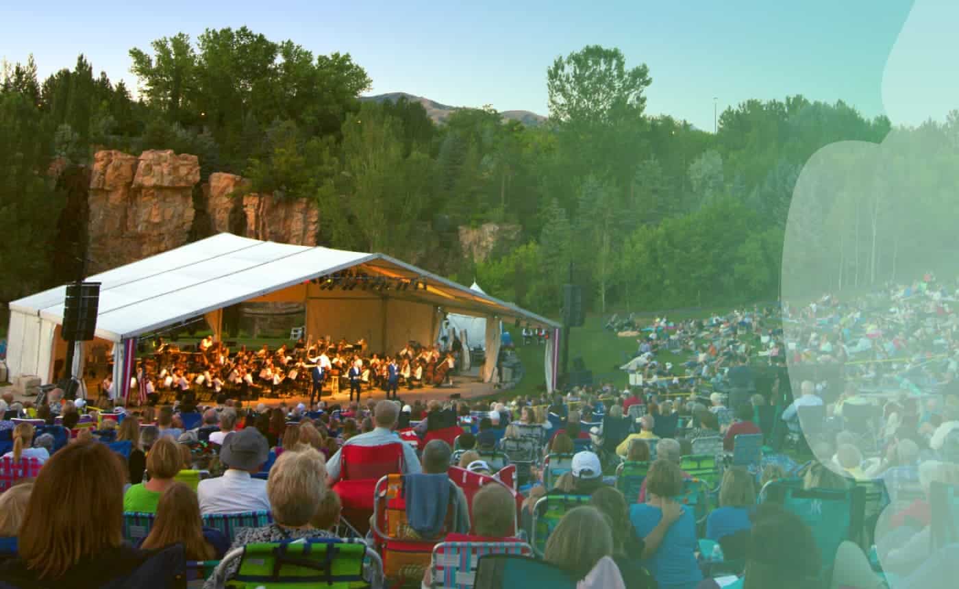 Music for a Summer Night at the Waterfall at Thanksgiving Point