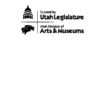 Utah Legislature and Utah Division of Arts and Museums logos