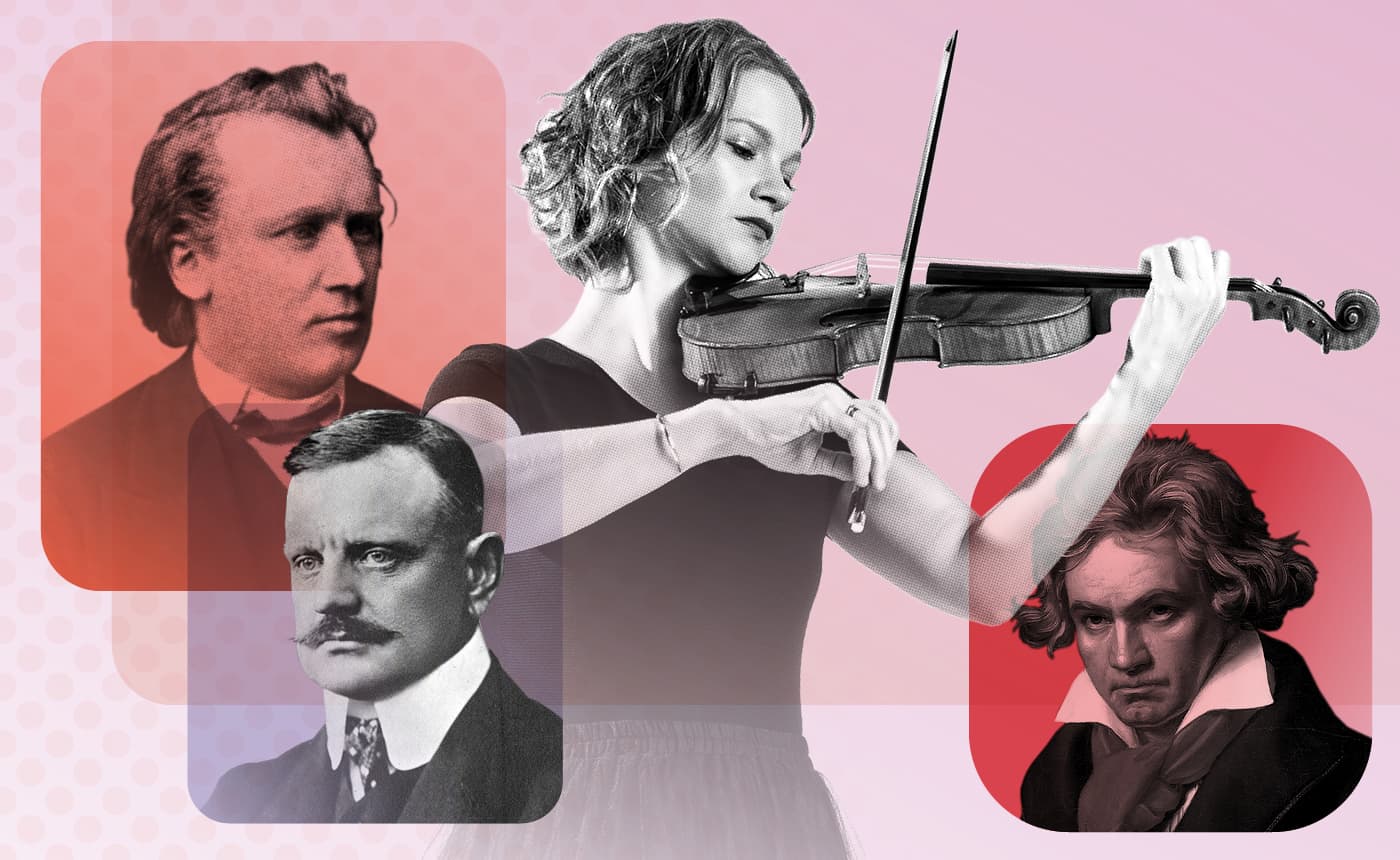 Hilary Hahn plays Brahms