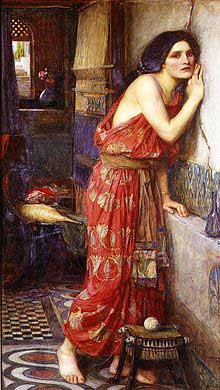 Thisbe, by John William Waterhouse, 1909.