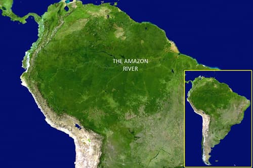 Map of the Amazon