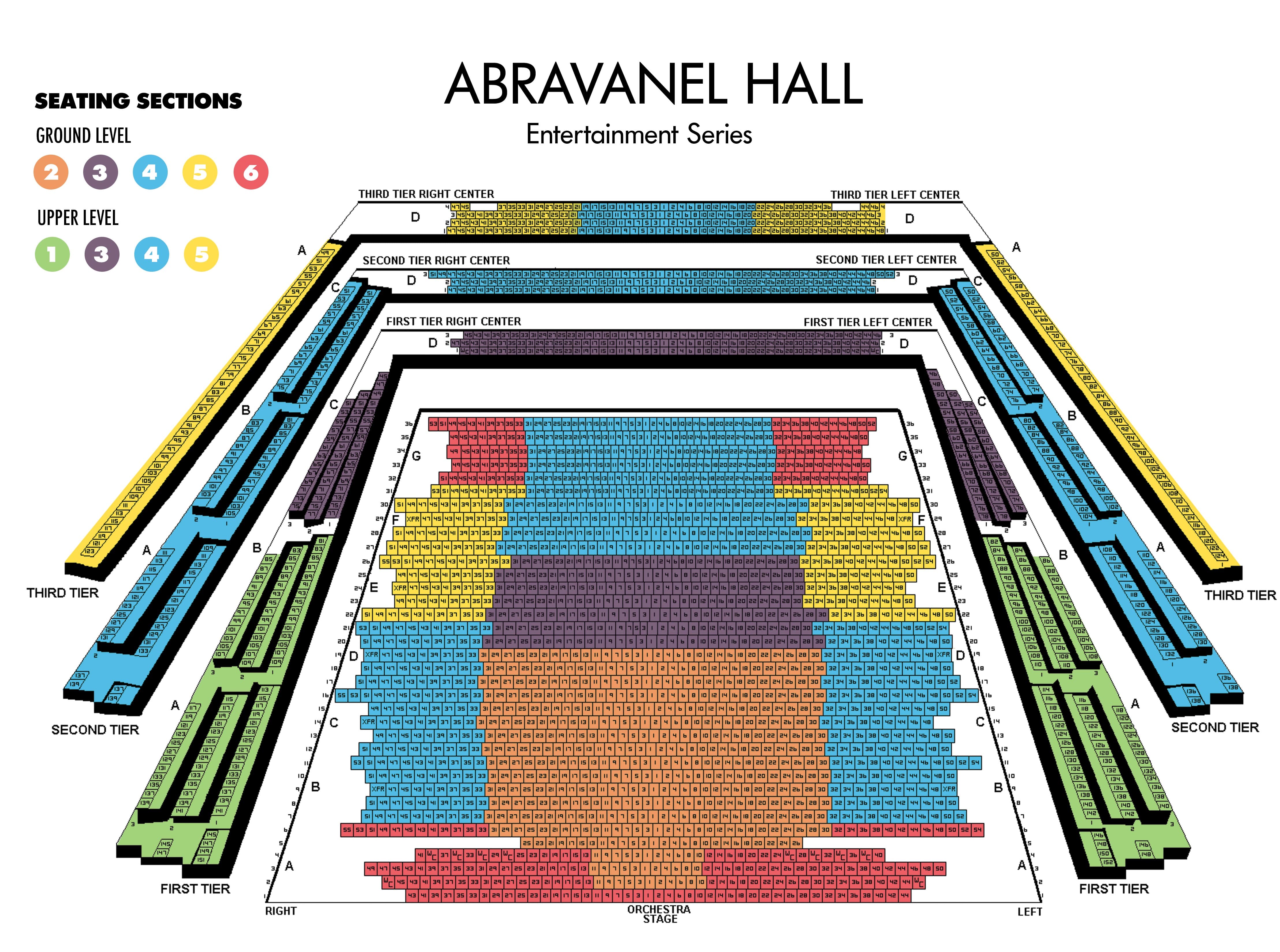 La Live Concert Seating Chart