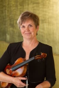 LYNNETTE STEWART: Utah Symphony violin, 1969-present (46 years)