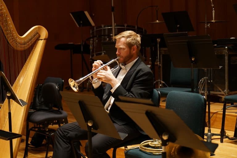 Come as you are A look inside the life of trumpet player Travis