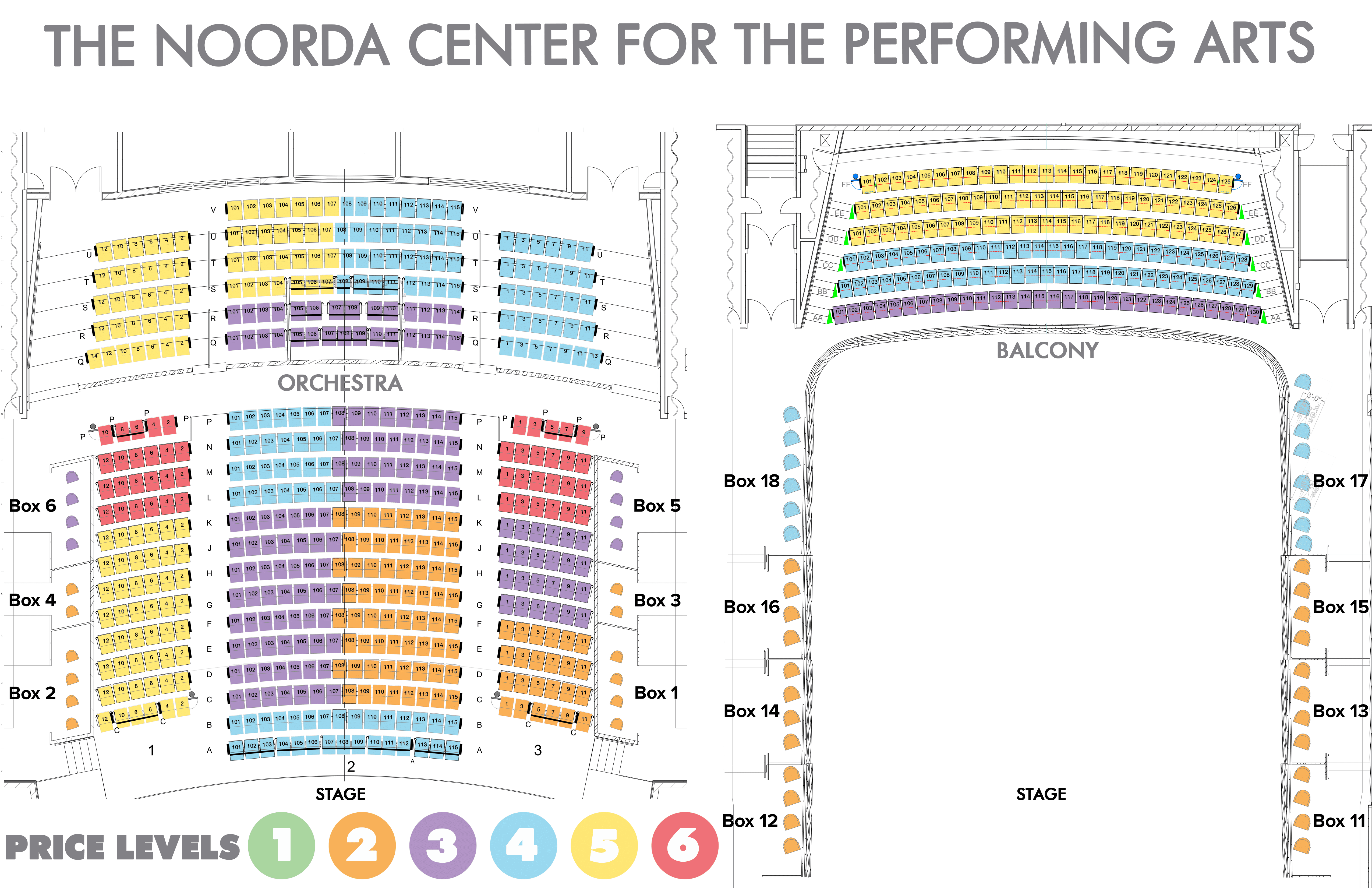 Four Seasons Centre For The Performing Arts Seating Chart - Toronto F...