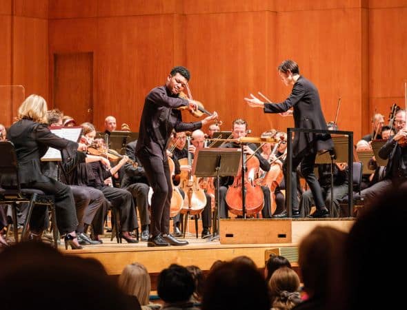 Randall Goosby performs with Utah Symphony