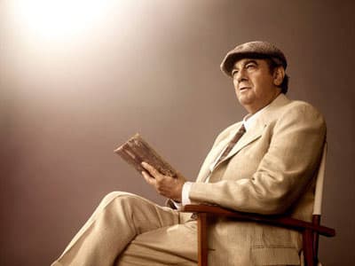 Placido Domingo as Pablo Neruda in Los Angeles Opera's Production of Daniel Catan's Il Postino