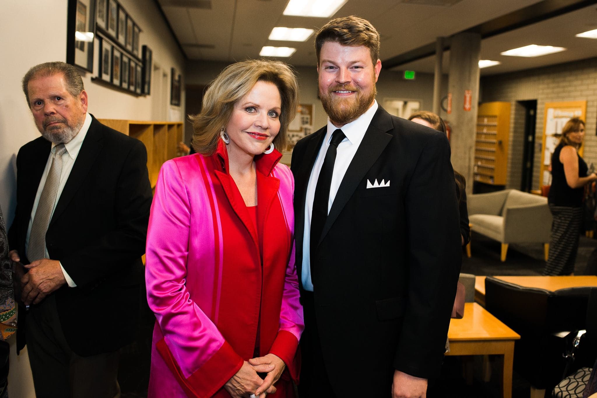 Renée Fleming with Utah Opera Resident Artist Christopher Oglesby