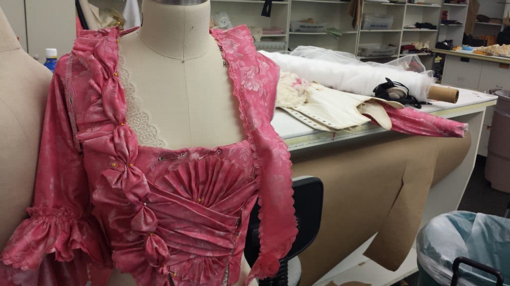 Abduction from the Seraglio: Preview of Kostanze’s unfinished costume