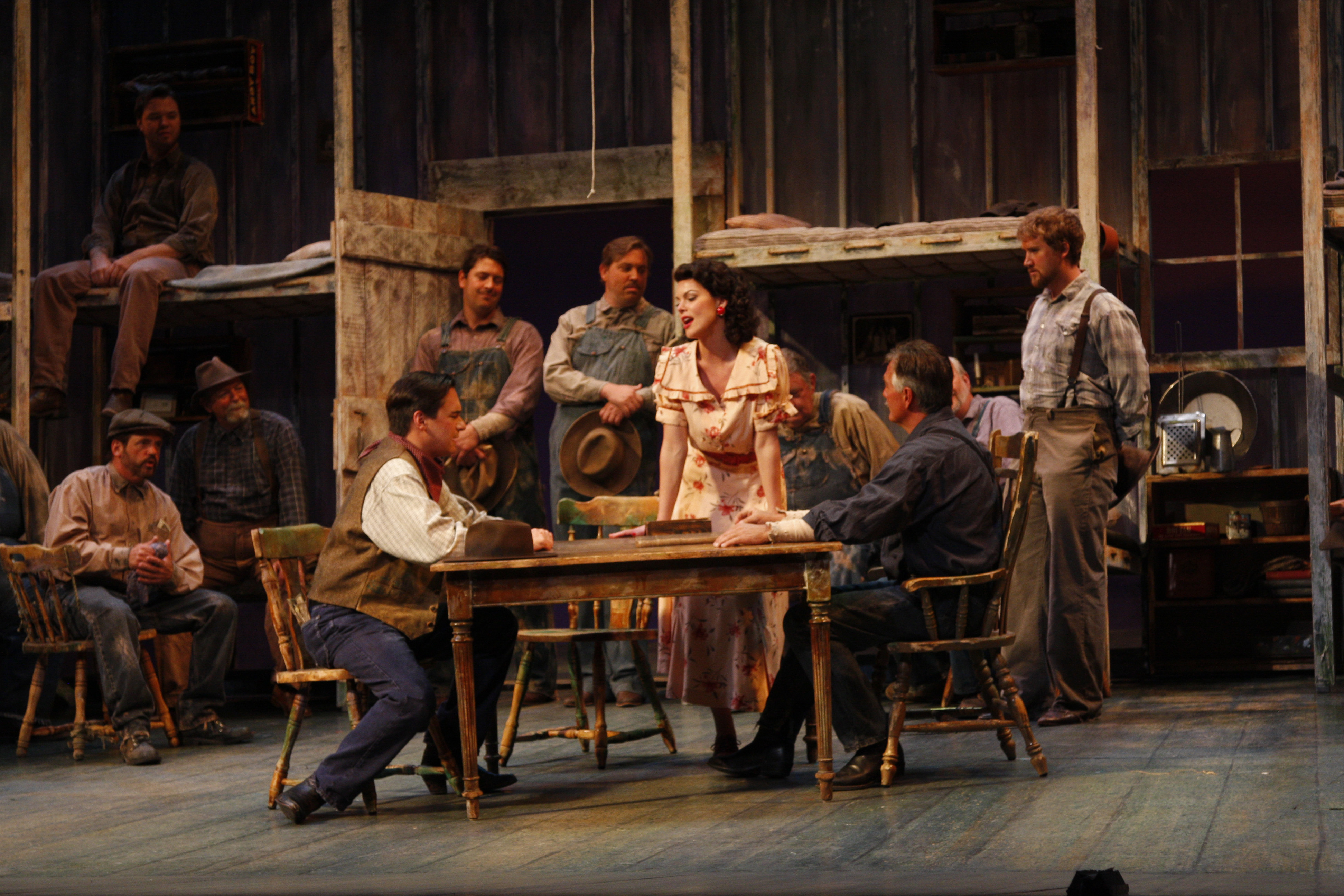 Utah Opera production of Carlisle Floyd's "Of Mice & Men" (after Steinbeck) in May 2012