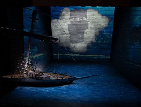 Utah Opera's 2022 production of The Flying Dutchman, photo credit: Dana Sohm