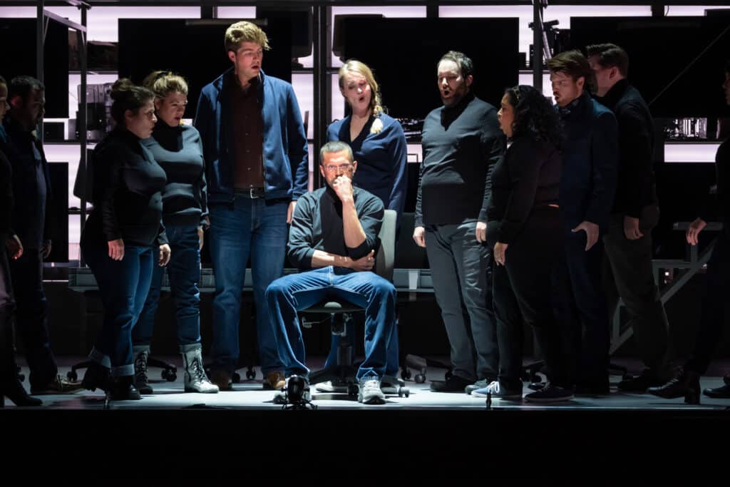 The (R)evolution of Steve Jobs at Lyric Opera of Kansas City. Photo by Don Ipock
