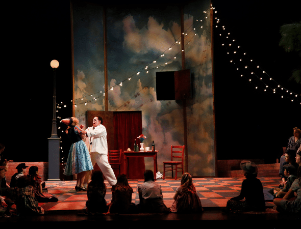 Utah Opera’s 2018 production of Pagliacci Photo: Kent Miles