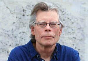 Headshot of Stephen King.